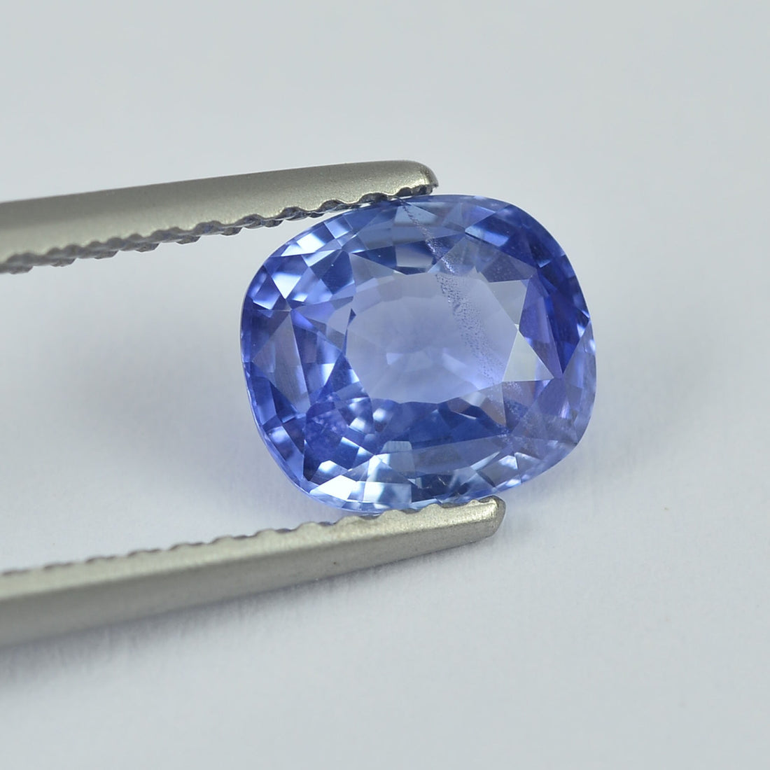 1.45 cts Unheated Natural Blue Sapphire Loose Gemstone Cushion Cut Certified