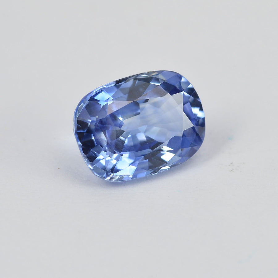 1.28 cts Unheated Natural Blue Sapphire Loose Gemstone Cushion Cut