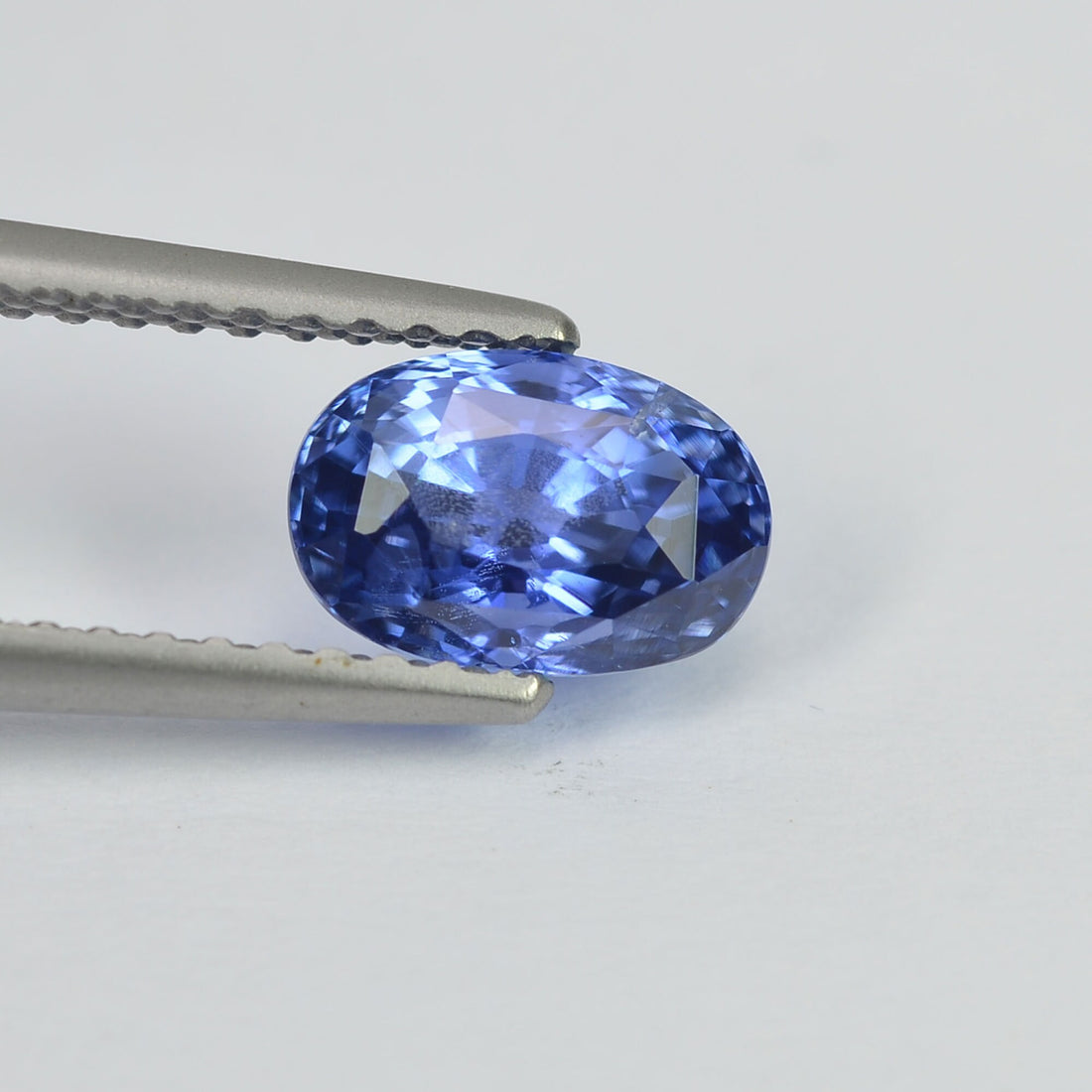 1.48 cts Unheated Natural Blue Sapphire Loose Gemstone Oval Cut Certified