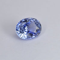 1.45cts Unheated Natural Blue Sapphire Loose Gemstone Oval Cut Certified