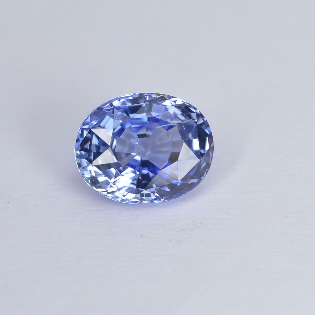 1.45cts Unheated Natural Blue Sapphire Loose Gemstone Oval Cut Certified