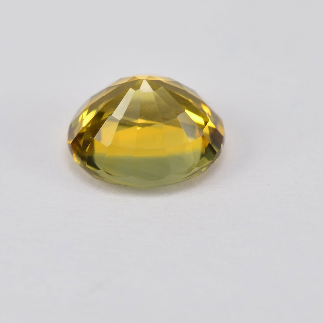 0.74 cts Natural Yellow Sapphire Loose Gemstone Oval Cut
