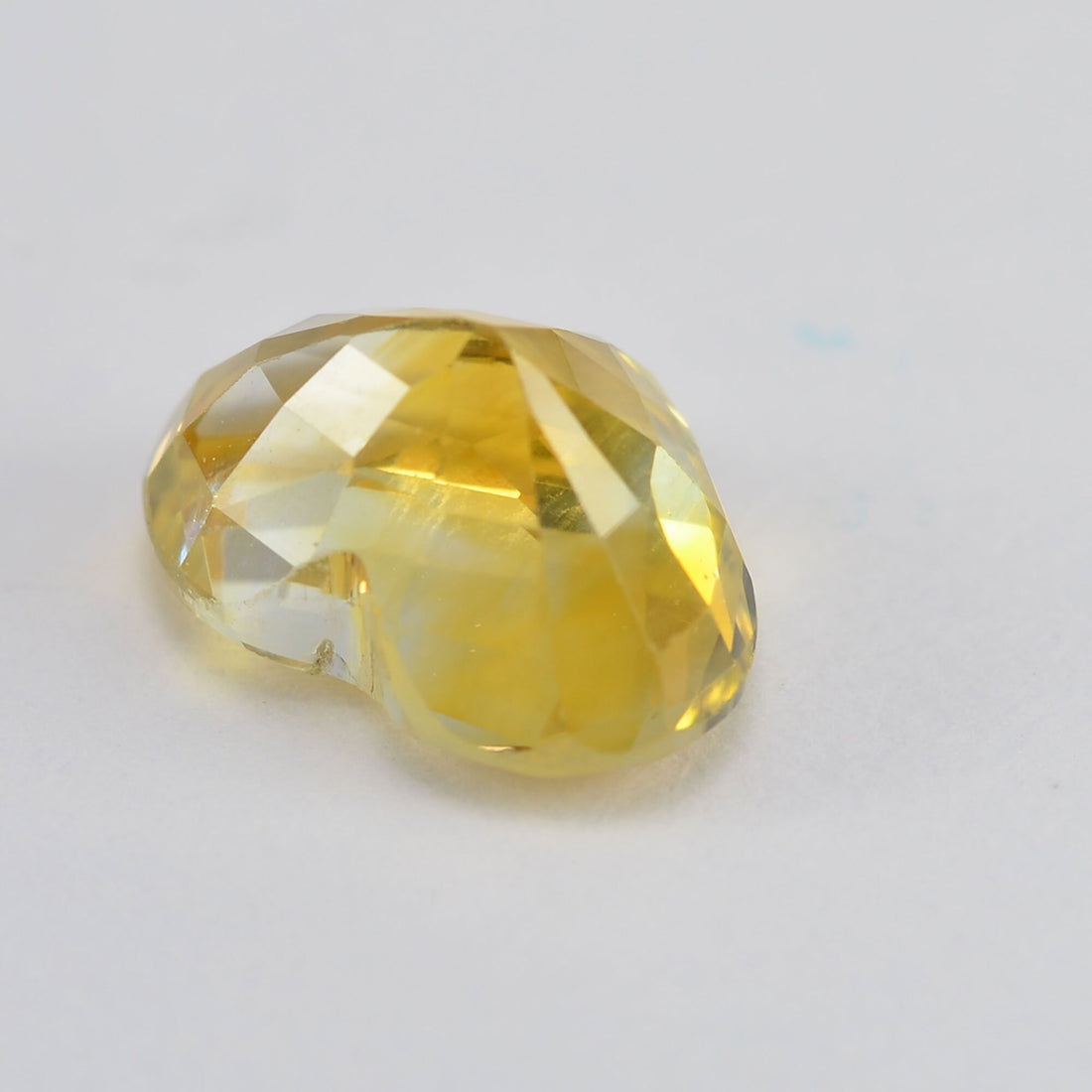1.91 cts Natural Yellow Sapphire Loose Gemstone Heart Cut