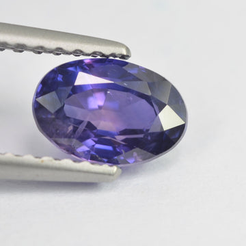 1.13 cts Natural Purple Sapphire Loose Gemstone Oval Cut