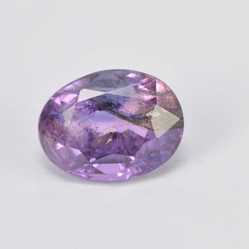 1.91 cts Natural Purple Sapphire Loose Gemstone Oval Cut