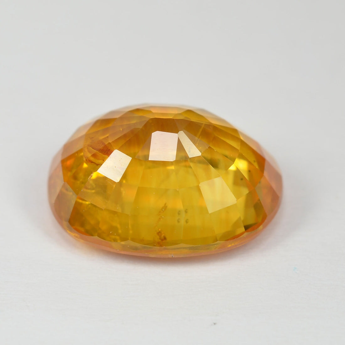 4.67 cts Natural Yellow Sapphire Loose Gemstone Oval Cut