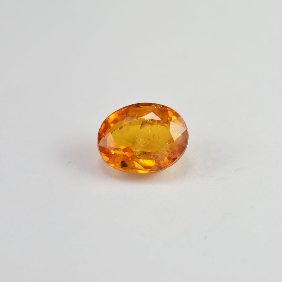 1.62 cts Natural Yellow Sapphire Loose Gemstone Oval Cut