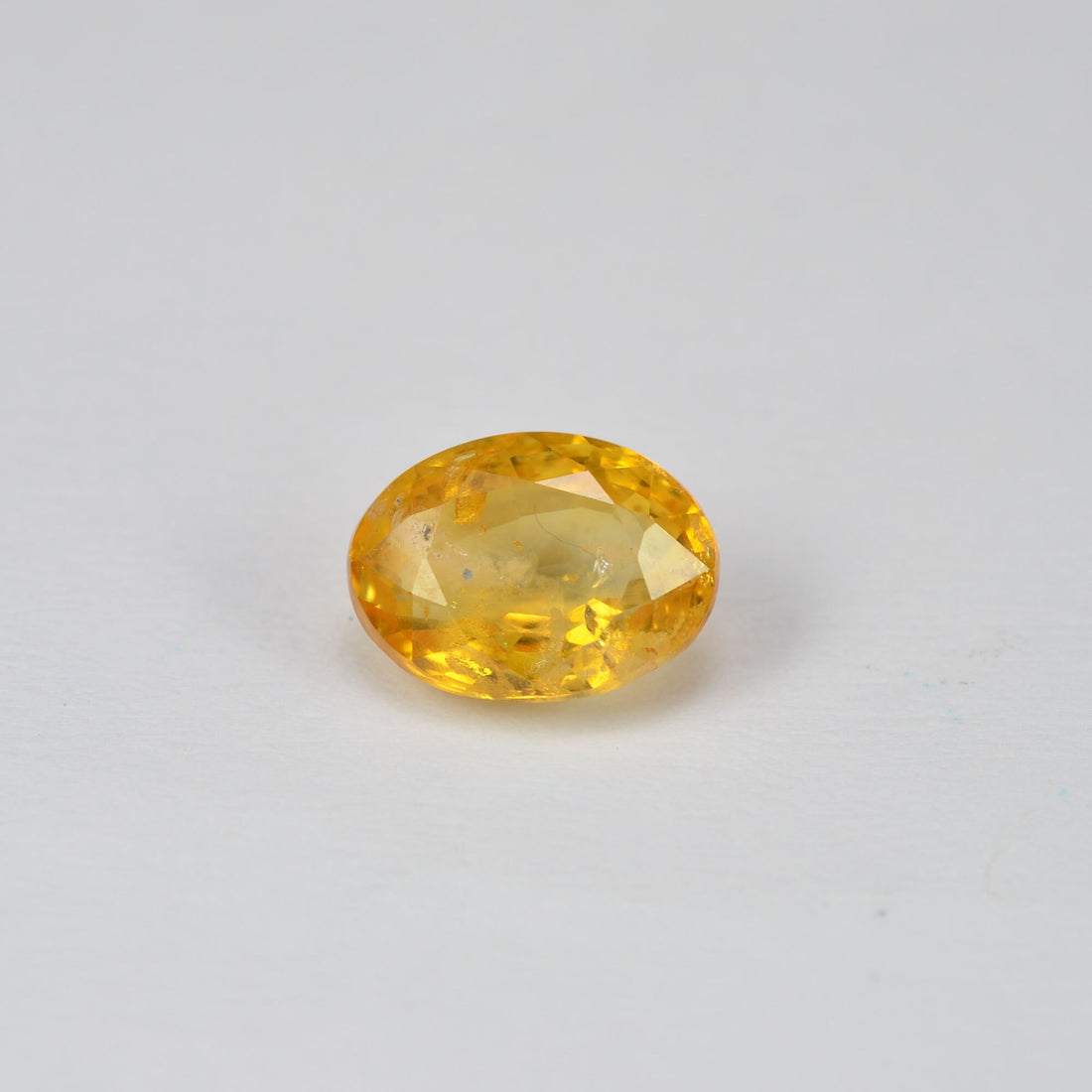 1.34 cts Natural Yellow Sapphire Loose Gemstone Oval Cut