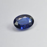 1.04 cts Natural Blue Sapphire Loose Gemstone Oval Cut Certified