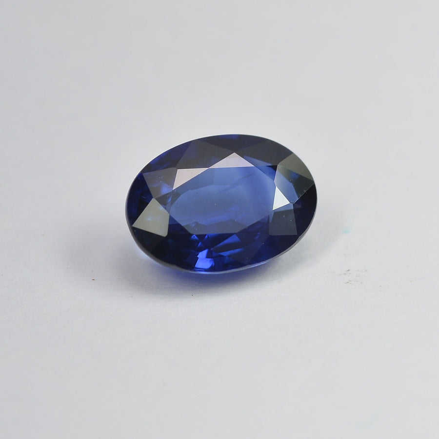 1.04 cts Natural Blue Sapphire Loose Gemstone Oval Cut Certified