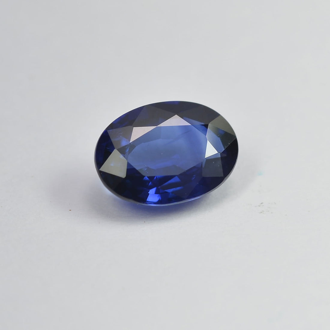1.04 cts Natural Blue Sapphire Loose Gemstone Oval Cut Certified