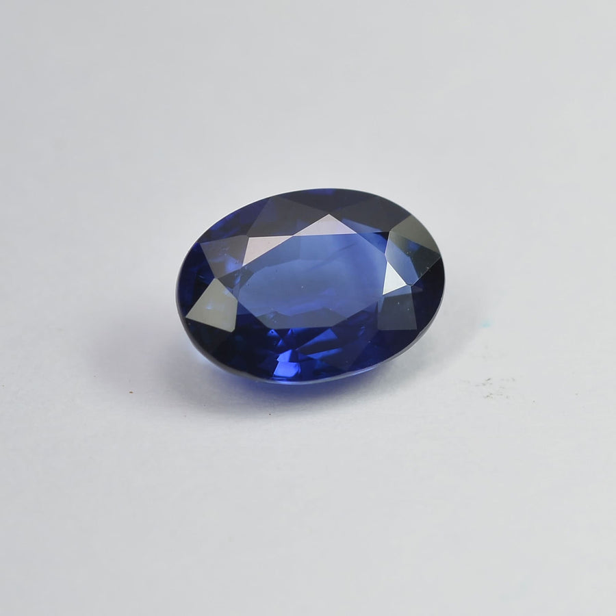 1.04 cts Natural Blue Sapphire Loose Gemstone Oval Cut Certified
