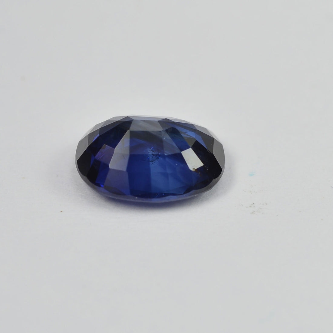 1.26 cts Natural Blue Sapphire Loose Gemstone Oval Cut Certified