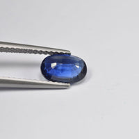 0.90 cts Natural Blue Sapphire Loose Gemstone Oval Cut Certified