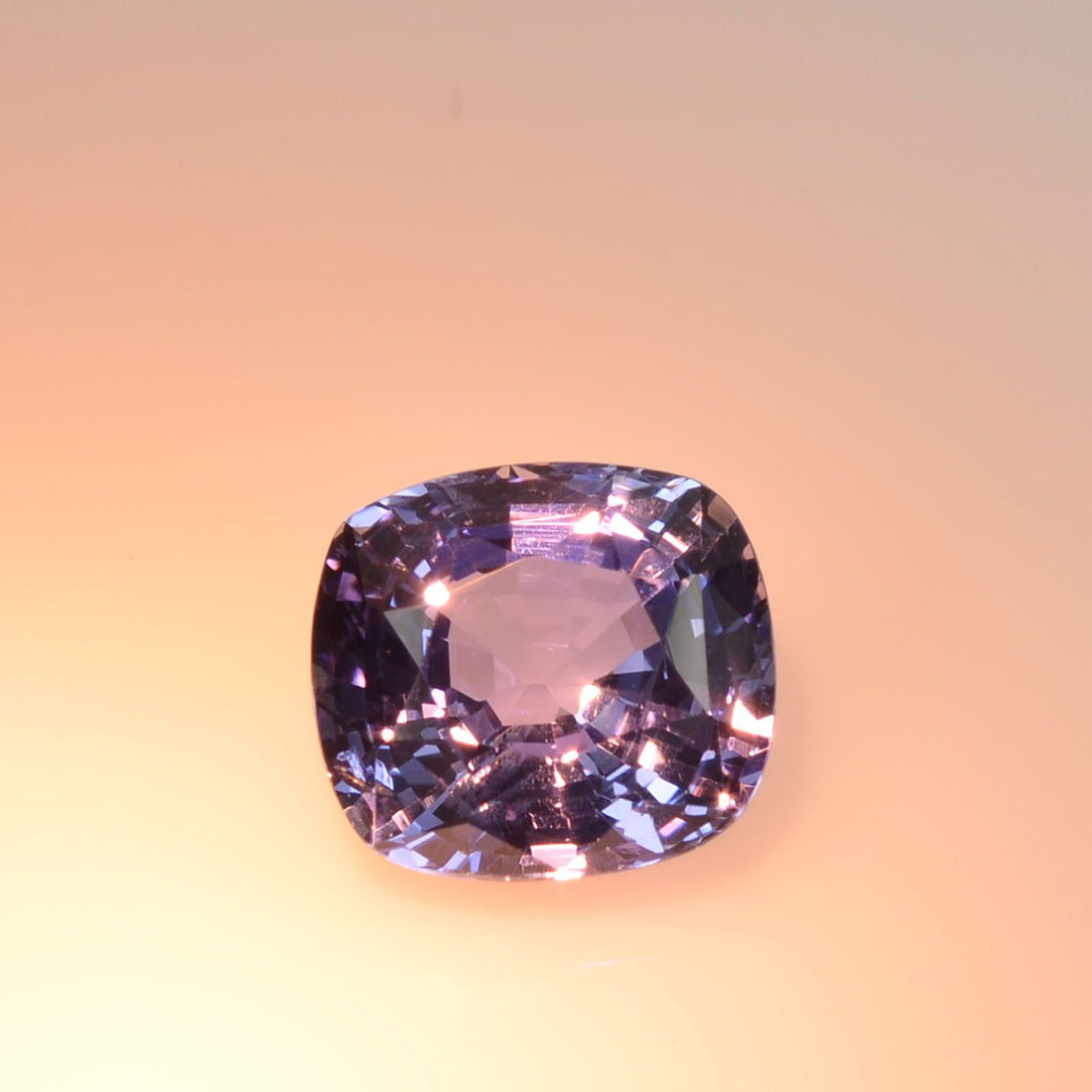 1.74 cts Unheated Natural Color Change Violet to Blue Sapphire Loose Gemstone Cushion Cut Certified