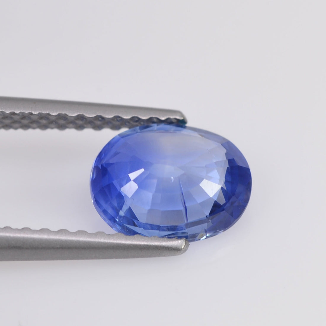 1.41 cts Unheated Natural Blue Sapphire Loose Gemstone Oval Cut Certified