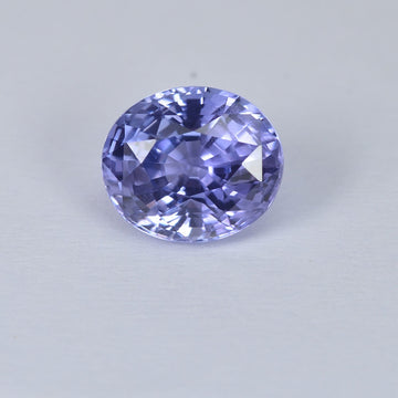 1.76 cts Unheated Natural Color Change Blue Sapphire Loose Gemstone Oval Cut