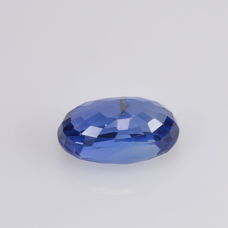 1.85 cts Unheated Natural Blue Sapphire Loose Gemstone Oval Cut Certified