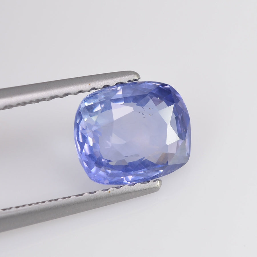 1.96 cts Natural Blue Sapphire Loose Gemstone Cushion Cut Certified