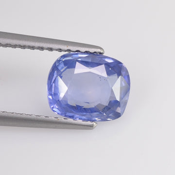 1.96 cts Natural Blue Sapphire Loose Gemstone Cushion Cut Certified