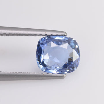 1.56 cts Natural Blue Sapphire Loose Gemstone Cushion Cut Certified