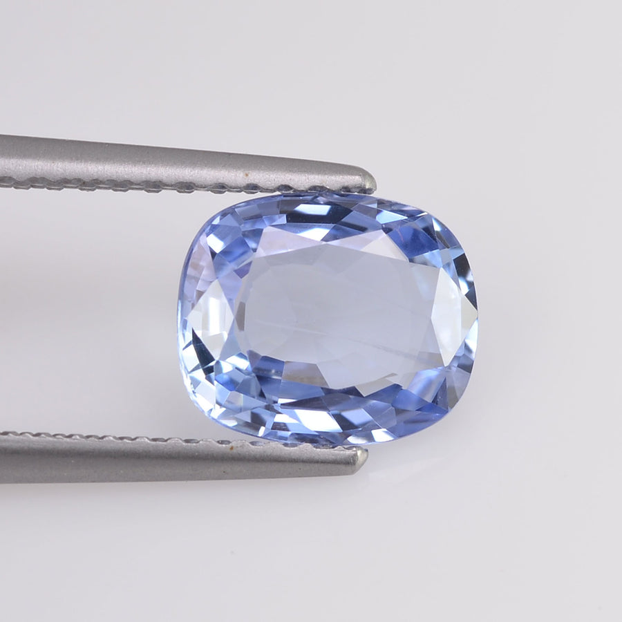 1.82 cts Natural Blue Sapphire Loose Gemstone Cushion Cut Certified
