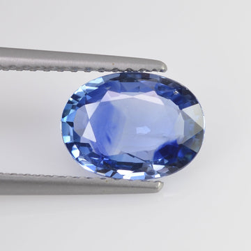 1.77 cts Natural Blue Sapphire Loose Gemstone Oval Cut