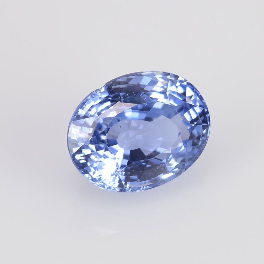 2.67 cts Natural Blue Sapphire Loose Gemstone Oval Cut Certified