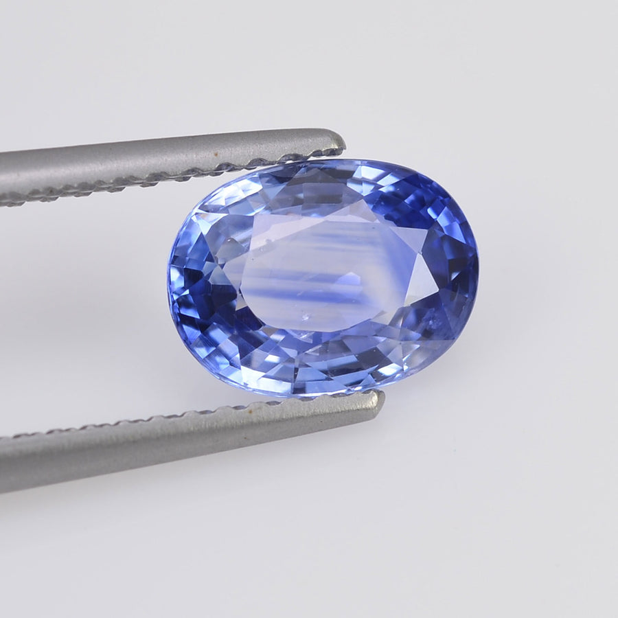 1.67 cts Natural Blue Sapphire Loose Gemstone Oval Cut