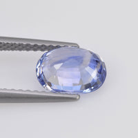 1.67 cts Natural Blue Sapphire Loose Gemstone Oval Cut