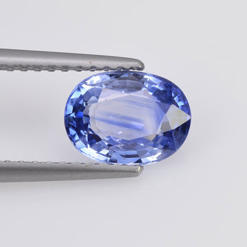1.67 cts Natural Blue Sapphire Loose Gemstone Oval Cut