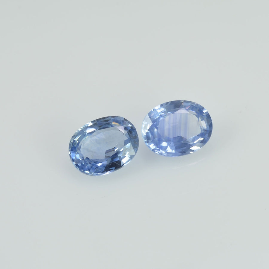 1.85 cts Natural Blue Sapphire Loose Pair Gemstone Oval Cut