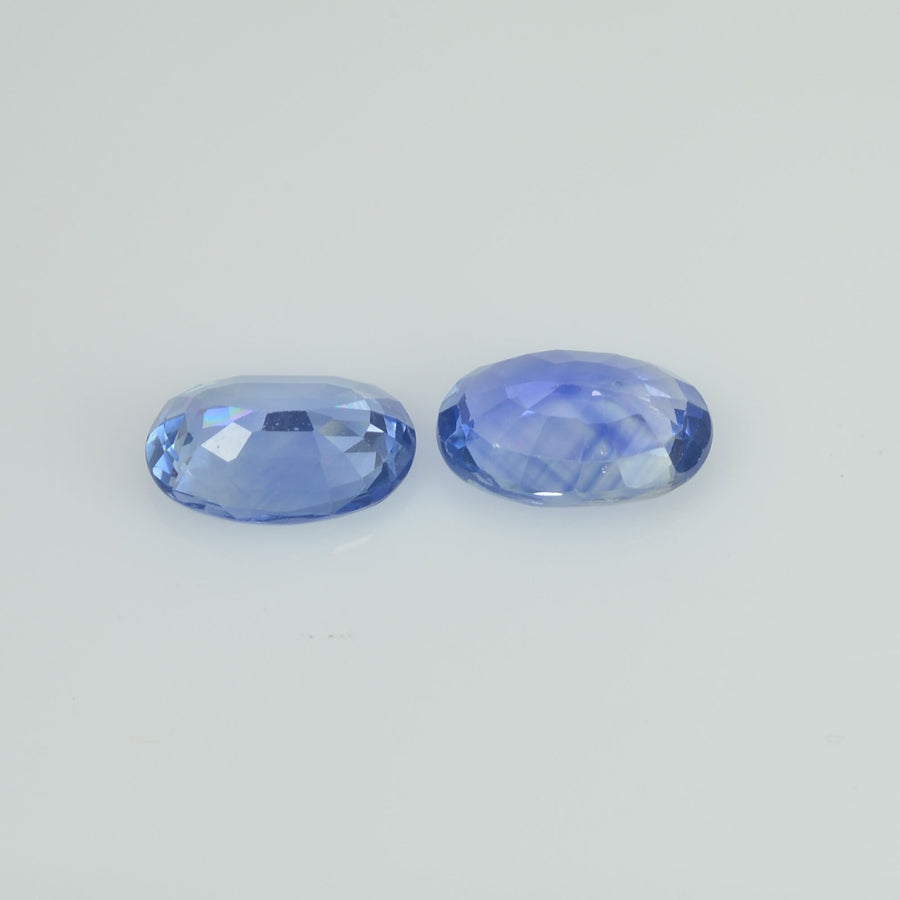 2.29 cts Natural Blue Sapphire Loose Pair Gemstone Oval Cut