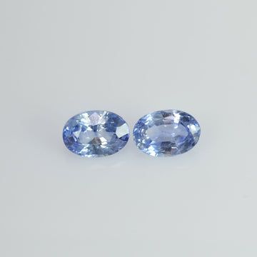 1.72 cts Natural Blue Sapphire Loose Pair Gemstone Oval Cut
