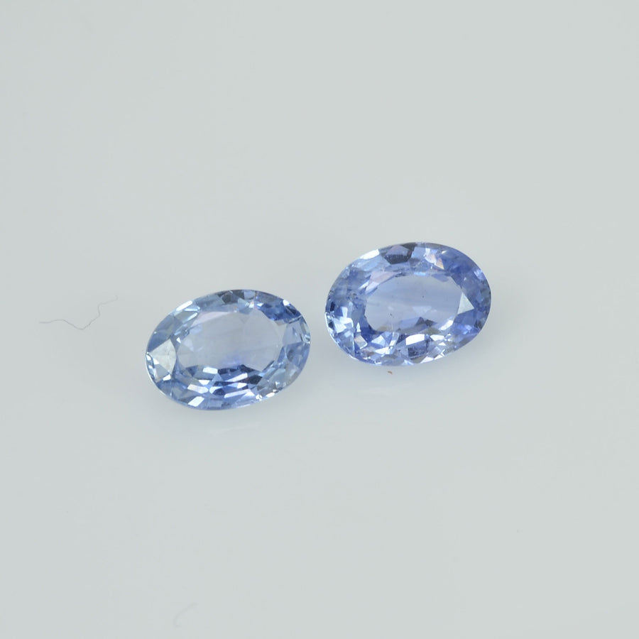 1.49 cts Natural Blue Sapphire Loose Pair Gemstone Oval Cut