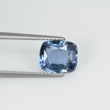 3.05 cts Natural Blue Sapphire Loose Gemstone Cushion Cut Certified