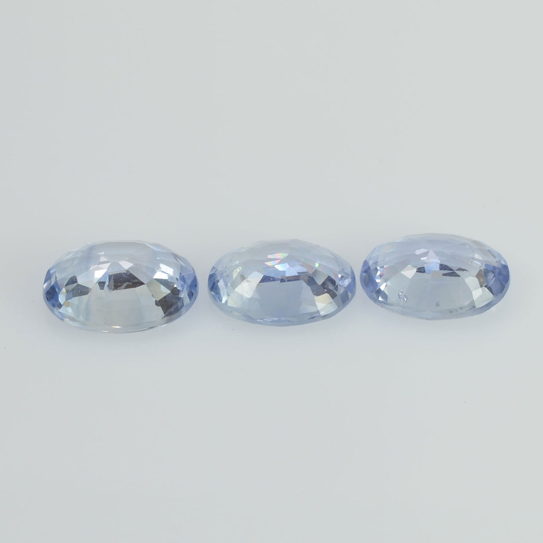 2.84 cts Natural Blue Sapphire Loose Gemstone Oval Cut Lot