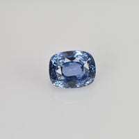 3.71 cts Unheated Natural  Blue Sapphire Loose Gemstone Cushion Cut