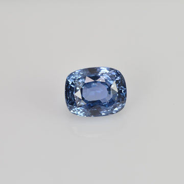 3.71 cts Unheated Natural  Blue Sapphire Loose Gemstone Cushion Cut