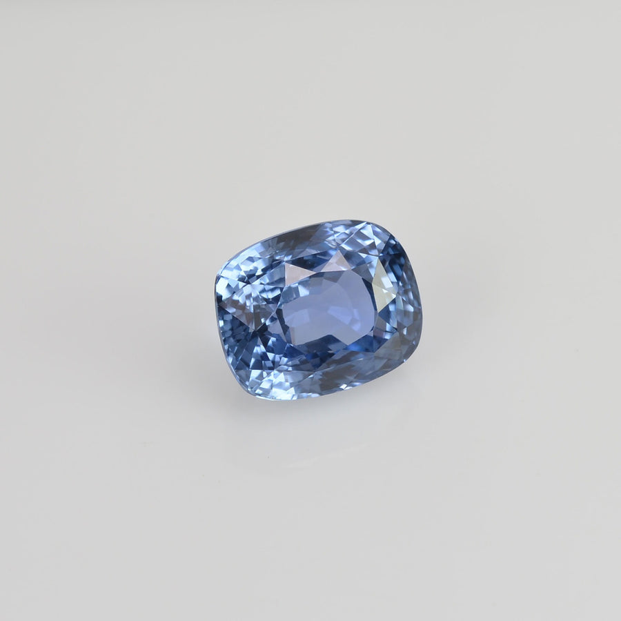 3.71 cts Unheated Natural  Blue Sapphire Loose Gemstone Cushion Cut