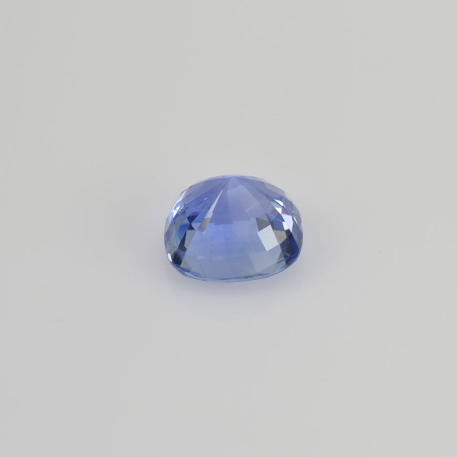 3.10 cts Unheated Natural Blue Sapphire Loose Gemstone Cushion Cut Certified
