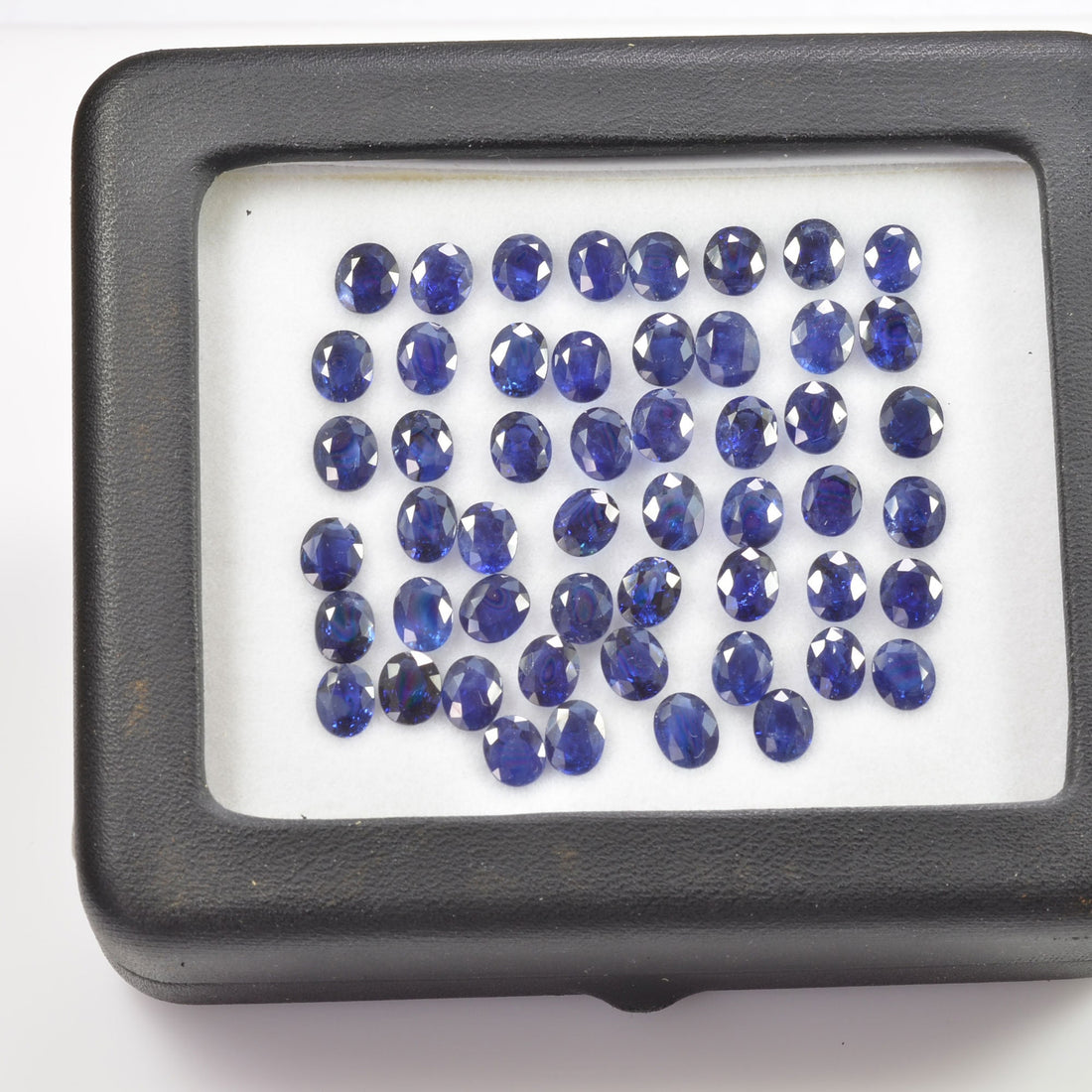 6x5 Natural Calibrated Sri Lanka Blue Sapphire Loose Gemstone Oval Cut