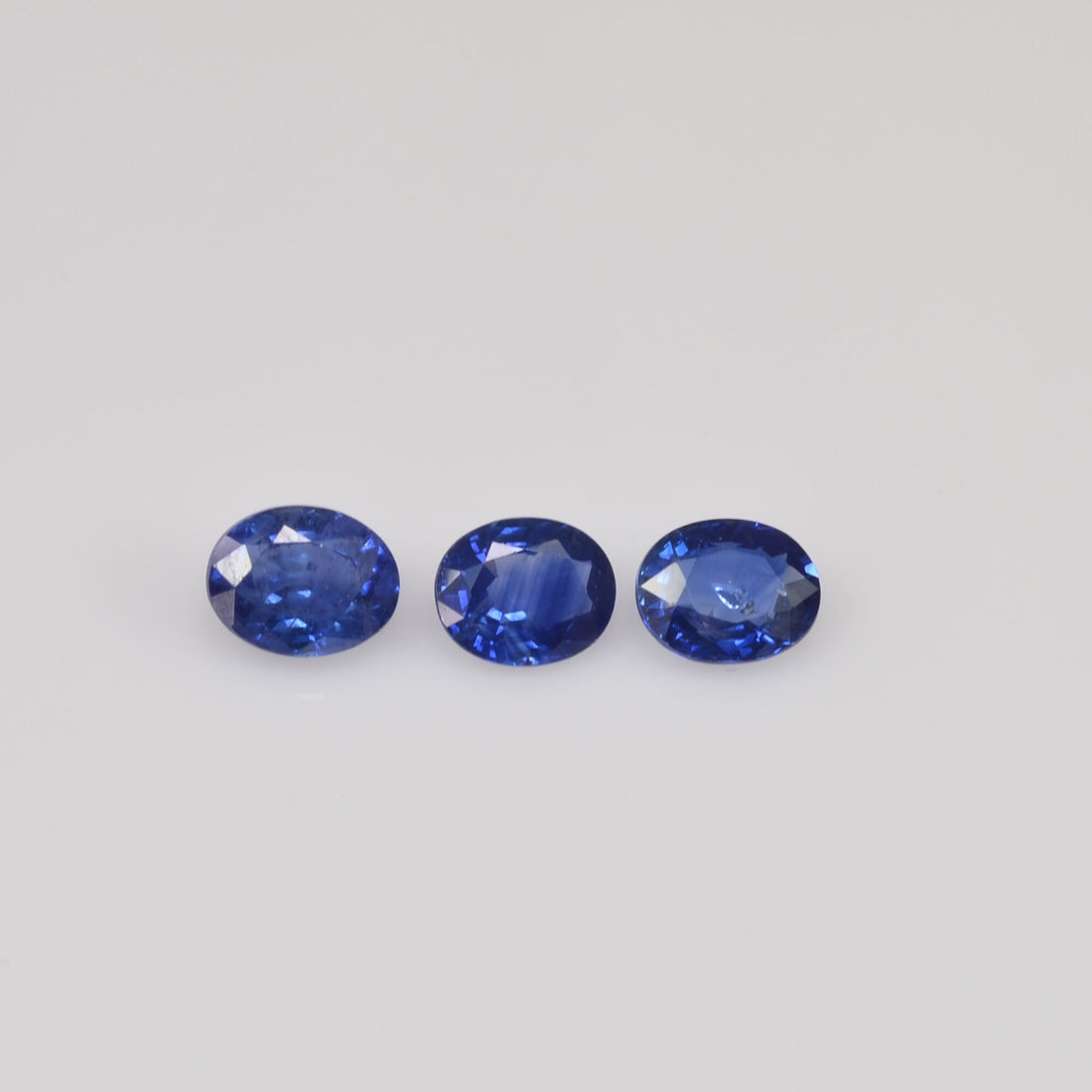 6x5 Natural Calibrated Sri Lanka Blue Sapphire Loose Gemstone Oval Cut