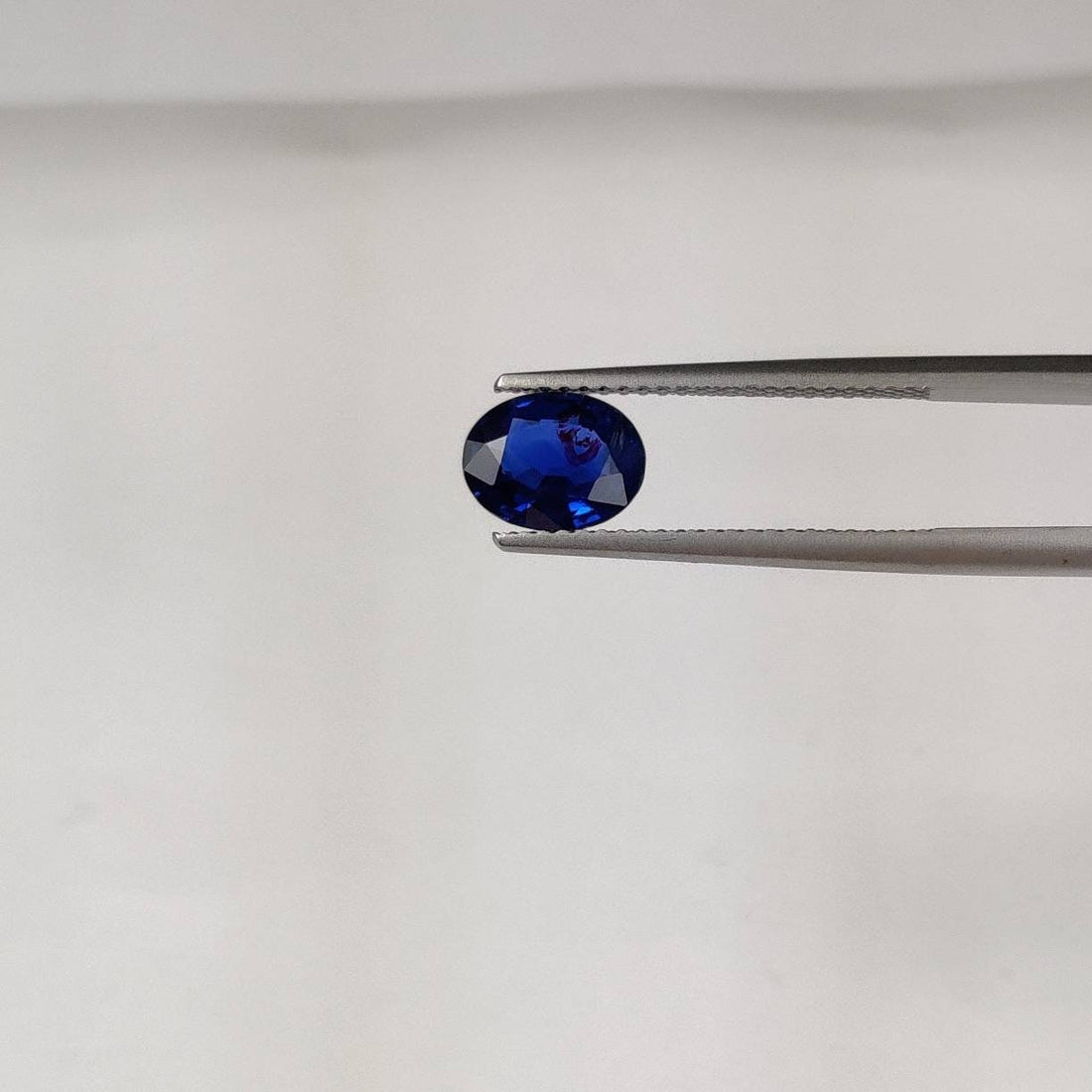 1.19 cts Unheated Natural Blue Sapphire Loose Gemstone Oval Cut Certified
