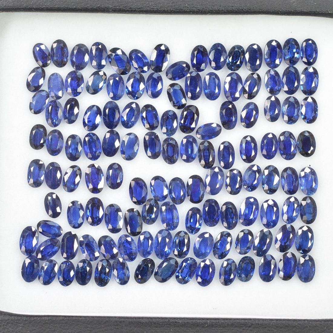 5x3 mm Natural Calibrated Blue Sapphire Loose Gemstone Oval Cut