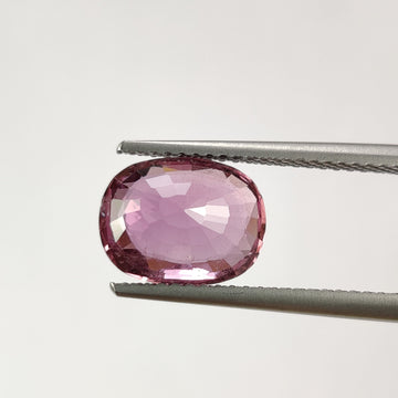 3.32 cts Natural Pink Sapphire Loose Gemstone Oval Cut