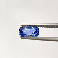 3.26 cts Natural Blue Sapphire Loose Gemstone Cushion Cut