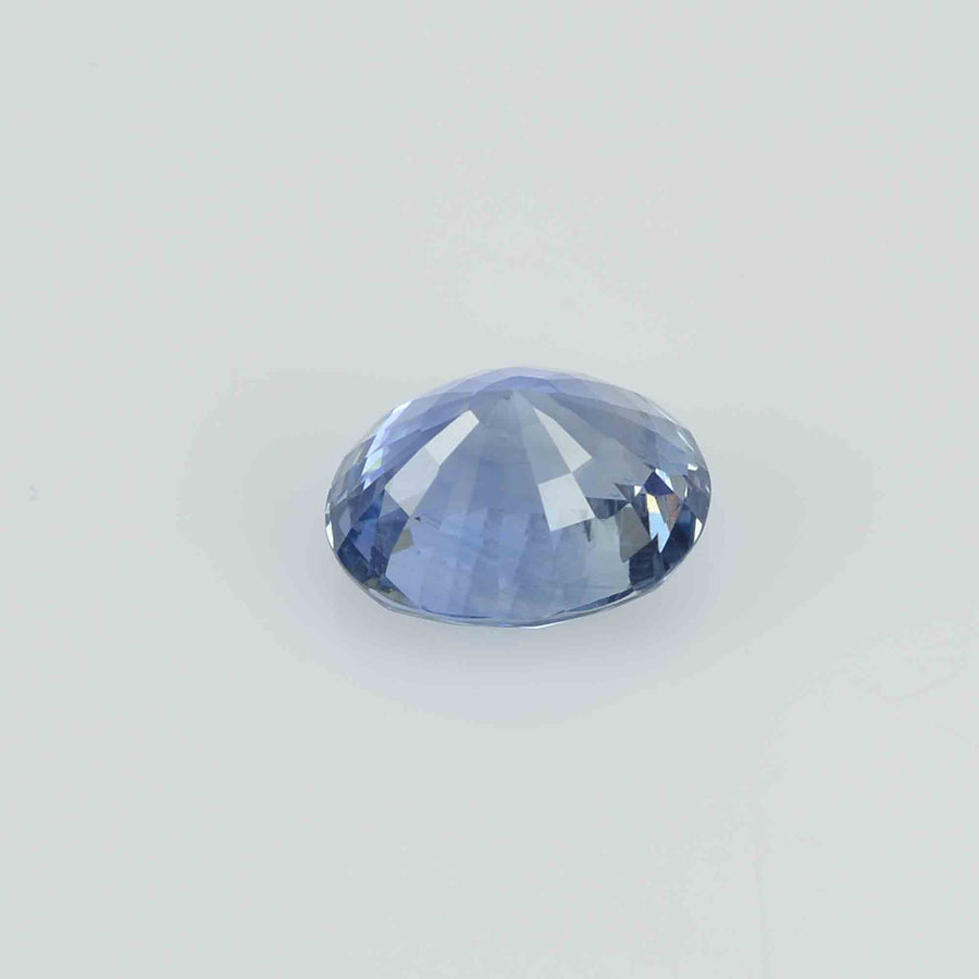 2.70 cts Unheated Natural Blue Sapphire Loose Gemstone Oval Cut Certified