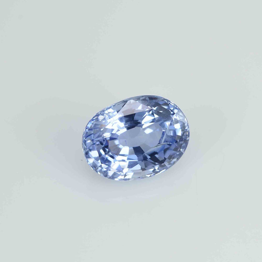 2.70 cts Unheated Natural Blue Sapphire Loose Gemstone Oval Cut Certified