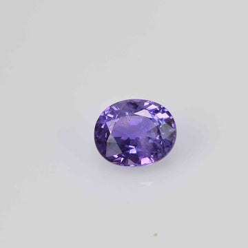 1.04 cts Natural Purple Sapphire Loose Gemstone Oval Cut